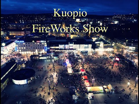 Fireworks in Kuopio, Finland. 2021 November 24th.