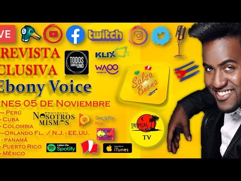 🎧Entrevista Exclusiva Junto a Ebony Voice ¨El Duque de la Salsa¨ ¡CONÉCTATE! 🔴⚪🔴 #SalsaBuena 🎙️