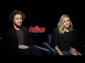 Aaron Taylor-Johnson and Elizabeth Olsen on Marvel.