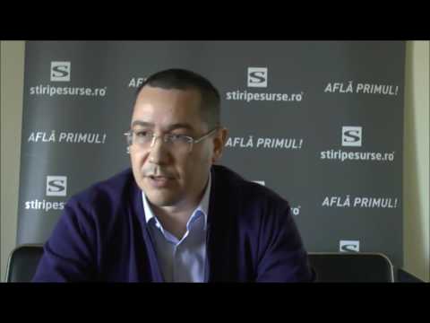STIRIPESURSE.RO Victor Ponta despre George Soros