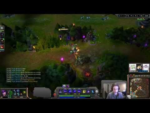 Bjergsen Syndra vs LeBlanc [Challenger Ranked solo queue mid]