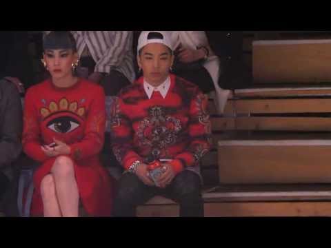 TAEYANG (BIGBANG) at Kenzo's fashion show in Paris