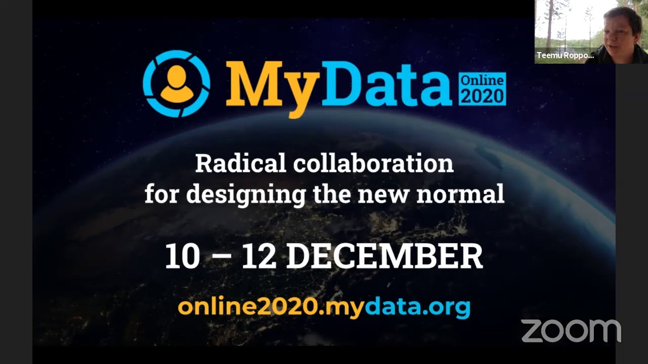 MyData Global - Announcement for the MyData 2020 Conference