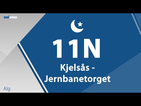 11N Kjelsås - Jernbanetorget