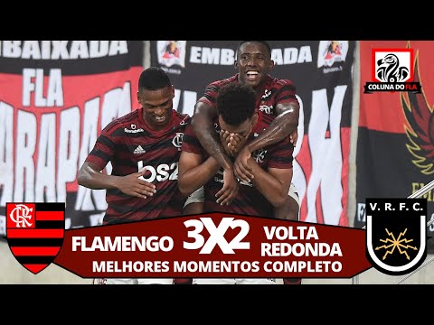 FLAMENGO 3X2 VOLTA REDONDA - MELHORES MOMENTOS COMPLETO
