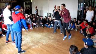 preview picture of video 'I.D.B.S 4th  2on2 Audition - BBoy city vs 瘋狗大爆走'