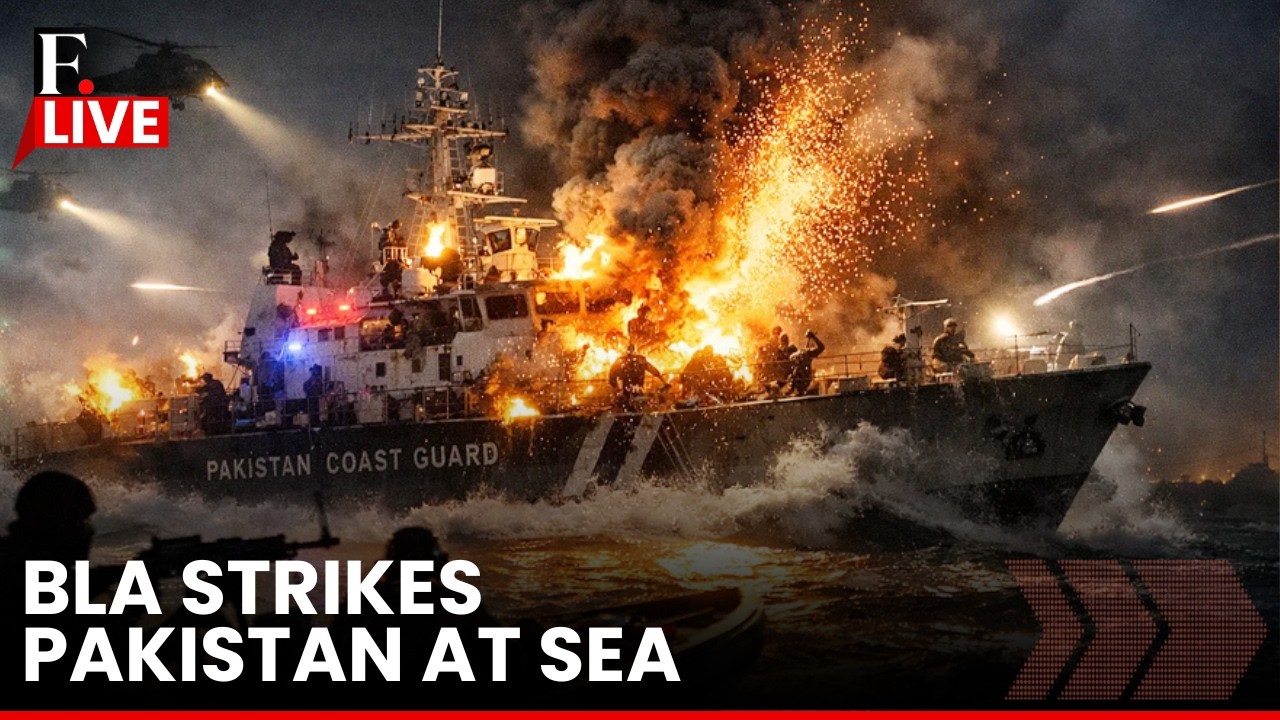 Pak-Baloch Conflict LIVE | Pakistan Under Attack at Sea: BLA’s First Naval Strike Near Gwadar