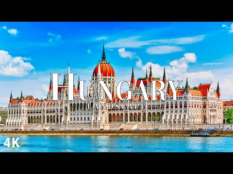 FLYING OVER HUNGARY (4K UHD) I Scenic Relaxation Film With Calming Music | 4K VIDEO ULTRA HD