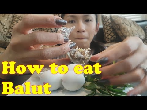 BALUT Duck Egg Embryo CHALLENGE - Ăn Hột Vịt Lộn