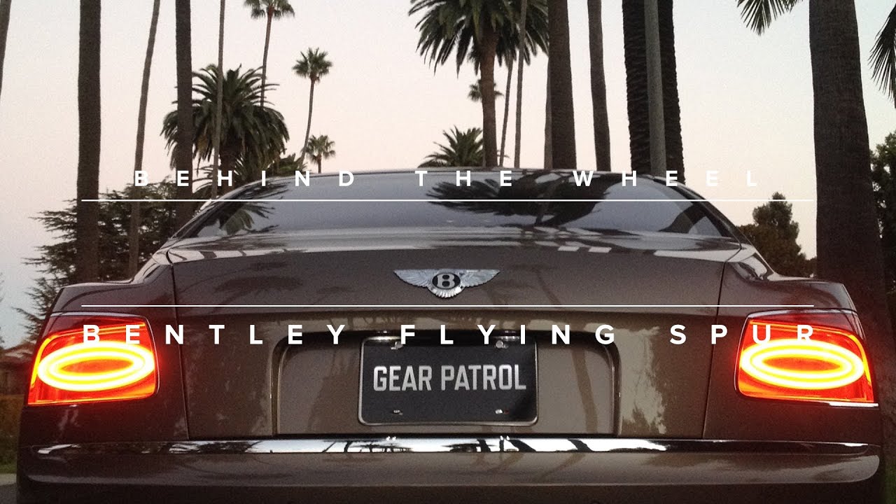 Behind The Wheel: 2014 Bentley Flying Spur