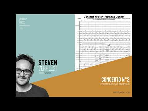 Concerto N°2 for Trombone Quartet and Concert Band