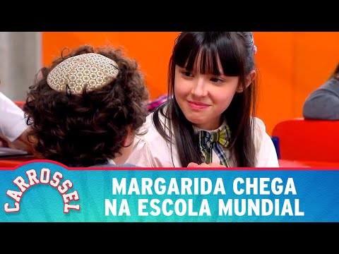 Margarida chega para estudar na Escola Mundial e Valéria sente ciúmes | Carrossel 2022