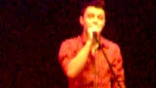 Leon Jackson singing Caledonia