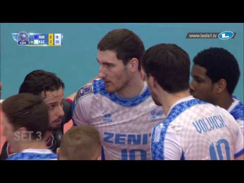 CLVolleyM - Playoff 12 Leg 1 - Highlights - Knack ROESELARE vs Zenit KAZAN