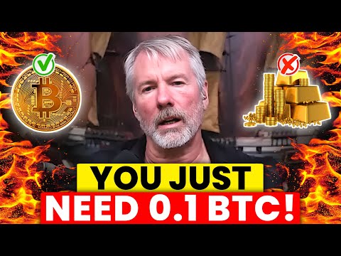 “This Is Why You Need To Get Just 0.1 Bitcoin (BTC)” - Michael Saylor Prediction