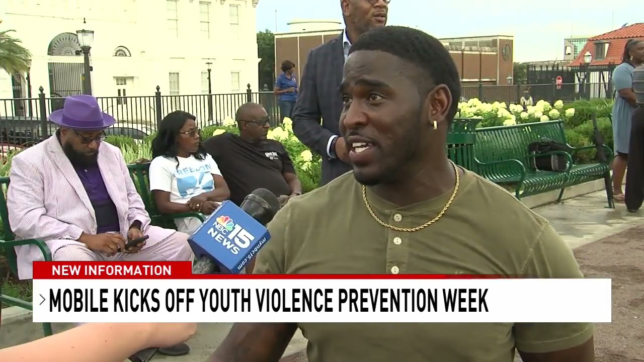 Community members kick off Youth Violence Prevention Week with prayer service - NBC 15 WPMI
