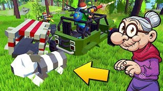 ЖИВОДЁРЫ УКРАЛИ БАБКИНОГО КОТА !!! МУЛЬТИК в Scrap Mechanic !!! СКАЧАТЬ СКРАП МЕХАНИК !!!