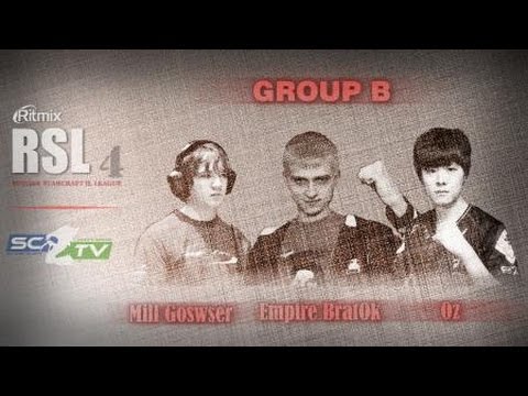 MillGoswser vs Oz: Ritmix RSL 4 Group B - [Starcraft II]