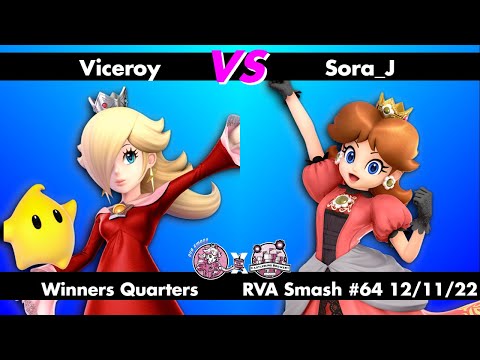 RVA Smash #64: Viceroy (Rosalina & Luma) vs Sora_J (Daisy) - Winners Quarters - Smash Ultimate SSBU