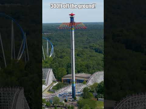 Would This Ride SCARE You?! Windseeker at Kings Island #shorts #thrillrides