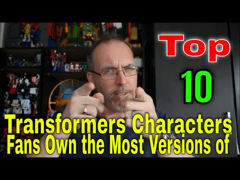 GotBot Counts Down: Top 10 Transformers Characters that Fans Own the Most Versions of