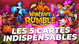 LES 5 CARTES INDISPENSABLES SUR WARCRAFT RUMBLE
