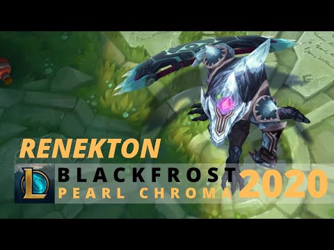 Blackfrost Renekton Pearl Chroma 2020 - League Of Legends