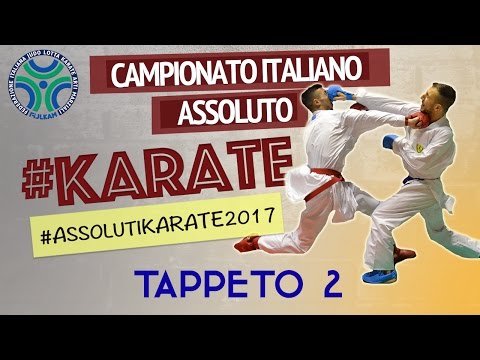 Karate Campionato Ita Assoluto 2017 - Kumite Maschile - Tappeto 2