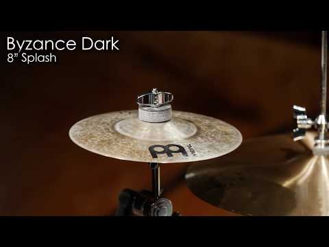 Meinl B8DAS 8" Byzance Dark Splash Cymbal w/ Demo Video image 2