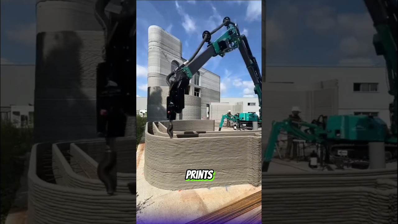 How a $500,000 Robot Prints a Home Fast
