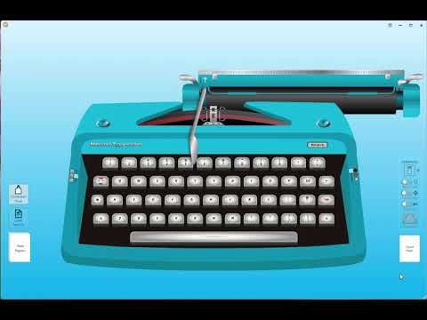 Typewriter Simulator
