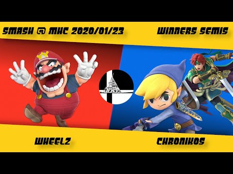 Wheelz (Wario) Vs Chronikos (Toon Link, Roy) - Winners Semifinals - Smash at MHC January 23, 2020