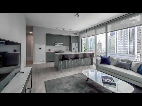 A River North 2-bedroom WB1 at 23 West Apartments at One Chicago A River North 2-bedroom WB1 at 23 West Apartments at One Chicago