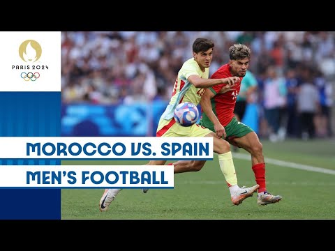 🇲🇦 Morocco vs. Spain 🇪🇸 | Men's Football Semi-Final | #Paris2024 Highlights