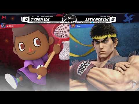 Quarantainment 16 Grand Finals II - Tyson [L] (Villager) Vs. 13th Ace [L] (Ryu) - SSBU