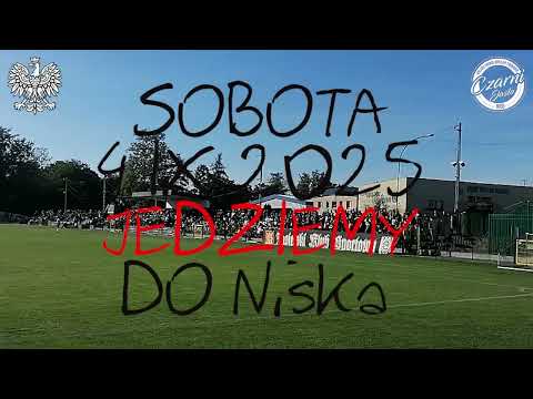 CZARNI 1910 JASŁO - JKS Jarosław 1:4 (27 września 2025) - DOPING kibiców Czarnych
