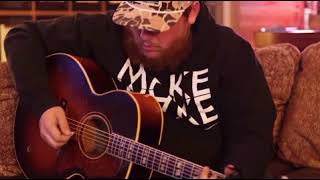 Luke Combs sings “Don’t let our love start slippin’ away” by Vince Gill