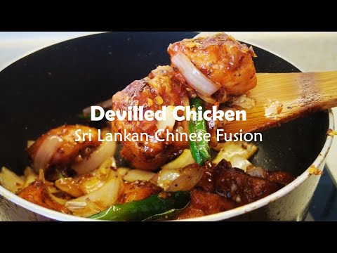 Devilled Chicken | Sri Lankan-Chinese Fusion Recipe that's so delicious!