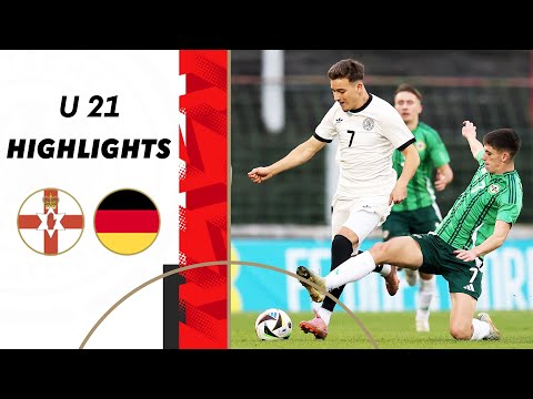 Starke Schlussphase genügt U 21! | Nordirland vs. Deutschland 1-2 | U 21 EM-Qualifikation Highlights