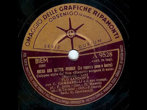 Flo Sandon's - BREAD AND BUTTER-WOMAN (1950)