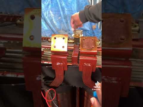 Processo de montagem de um transformador