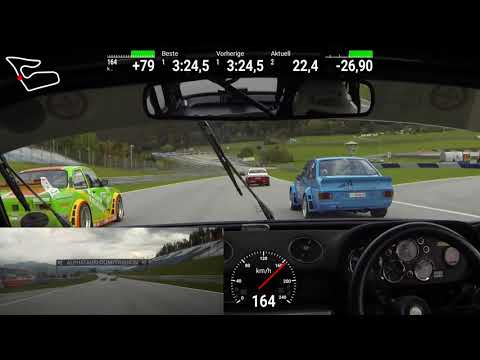 Red Bull Ring Histo-Cup 2020 Rennen Samstag Ford Escort Motorsport