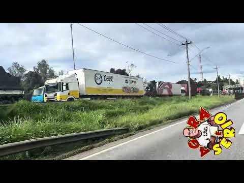 TRÂNSITO NESSA QUARTA-FEIRA NA BR 116 JÁ CHEGA NO JARDIM DAS PALMEIRAS