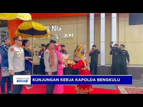 KAPOLDA BENGKULU KUNJUNGAN KERJA KE POLRES BENGKULU UTARA