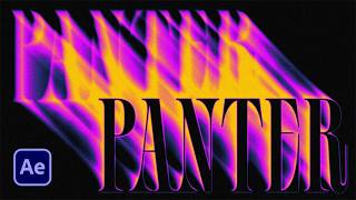 Ghostly Kinetic Text Animation Technique | After Effects