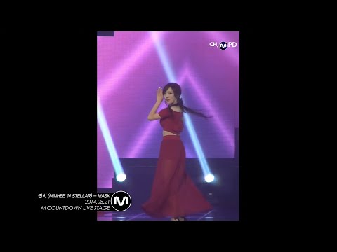 [MPD/직캠] 140821 STELLAR 민희 - MASK