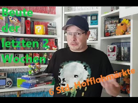 Live Flohmarkt Aktion - Beute der letzten 2 Wochen ...Wii Games an der Würstchenbude :)