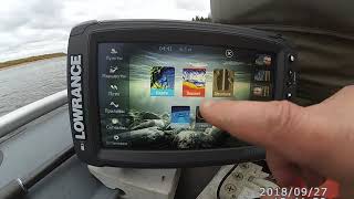 Эхолот картплоттер lowrance elite 9 ti