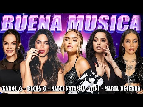 Rosalia, Karol G, Becky G, Natti Natasha, TINI - Reggaeton Mix 2023 - Pop Latino 2023 Lo Mas Nuevo