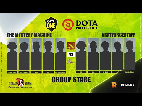 The Mystery Machine vs 5RATFORCESTAFF - DPC NA 2021/22 Tour 2: Division II - Group Stage - B03